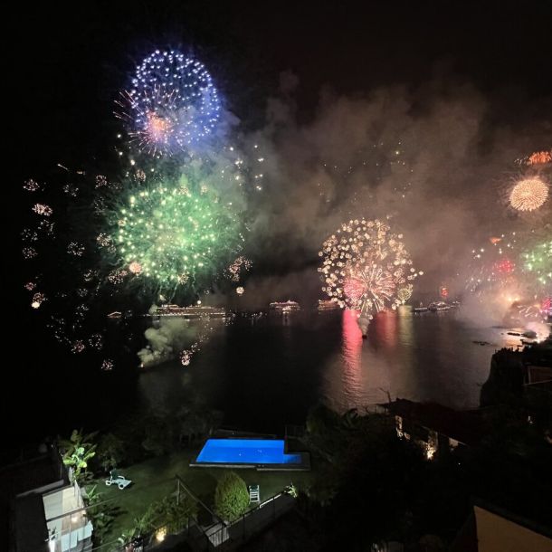New Year Fireworks in Madeira Island